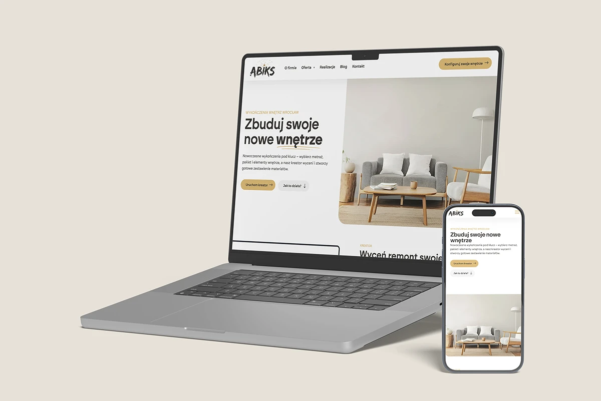 Abiks Abiks Strony internetowe Wrocław - Dst Design