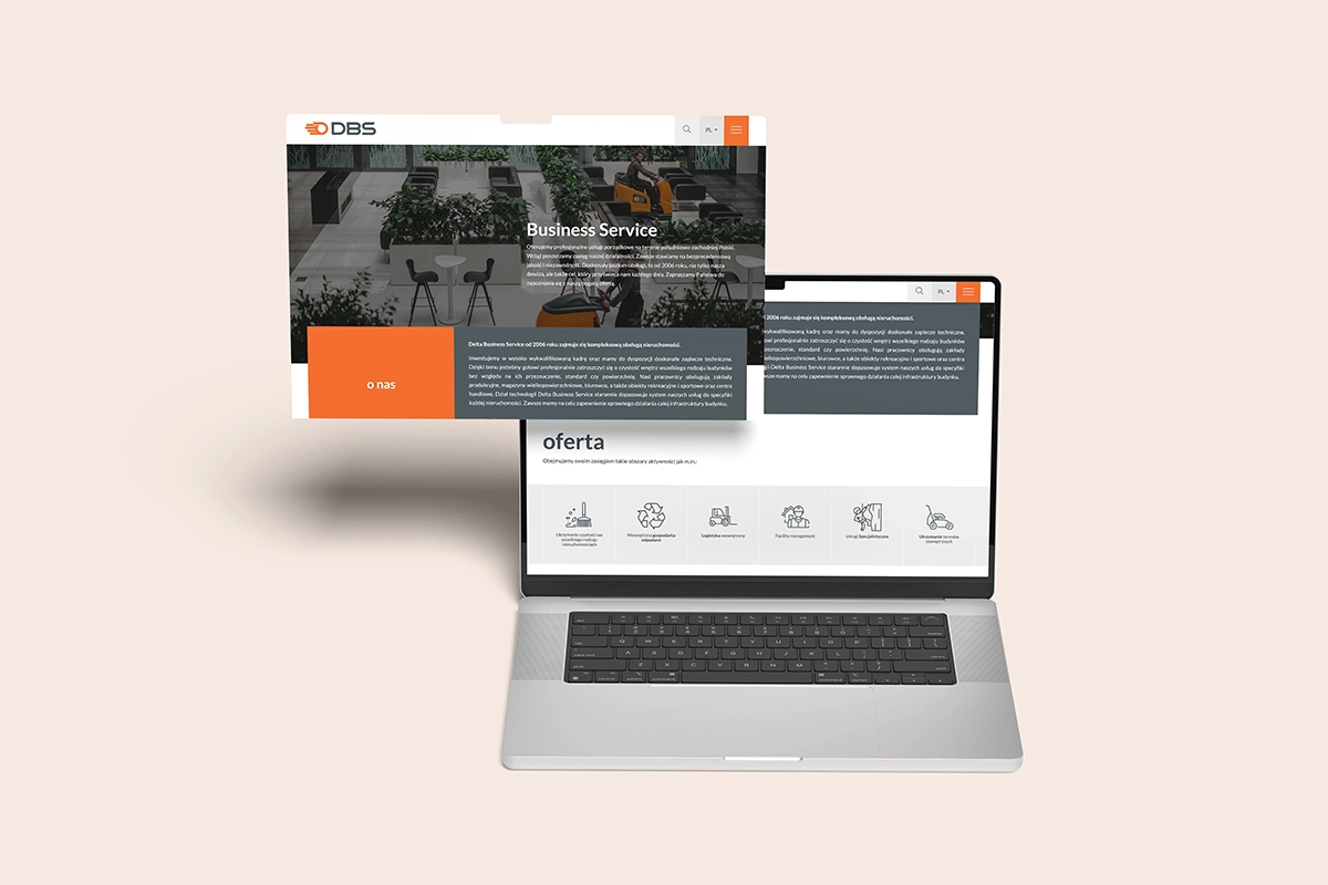 Delta Business Service Delta Business Service Strony internetowe Wrocław - Dst Design