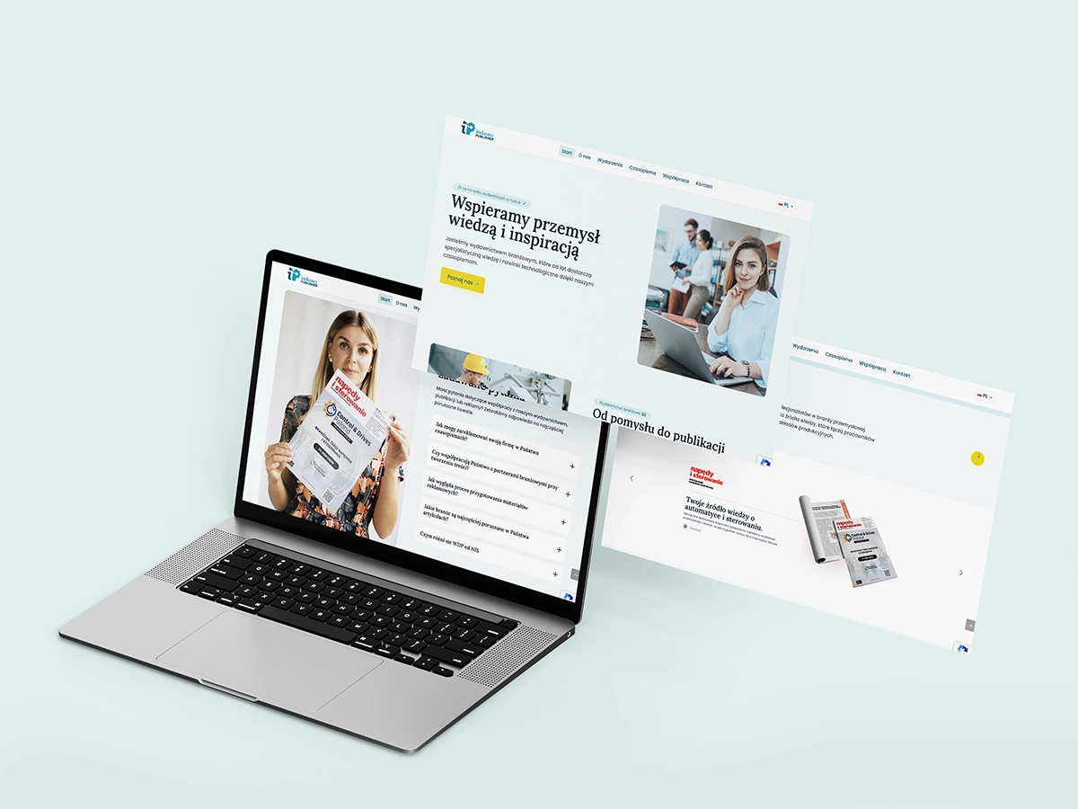 Industry Publisher Industry Publisher 2 Strony internetowe Wrocław - Dst Design