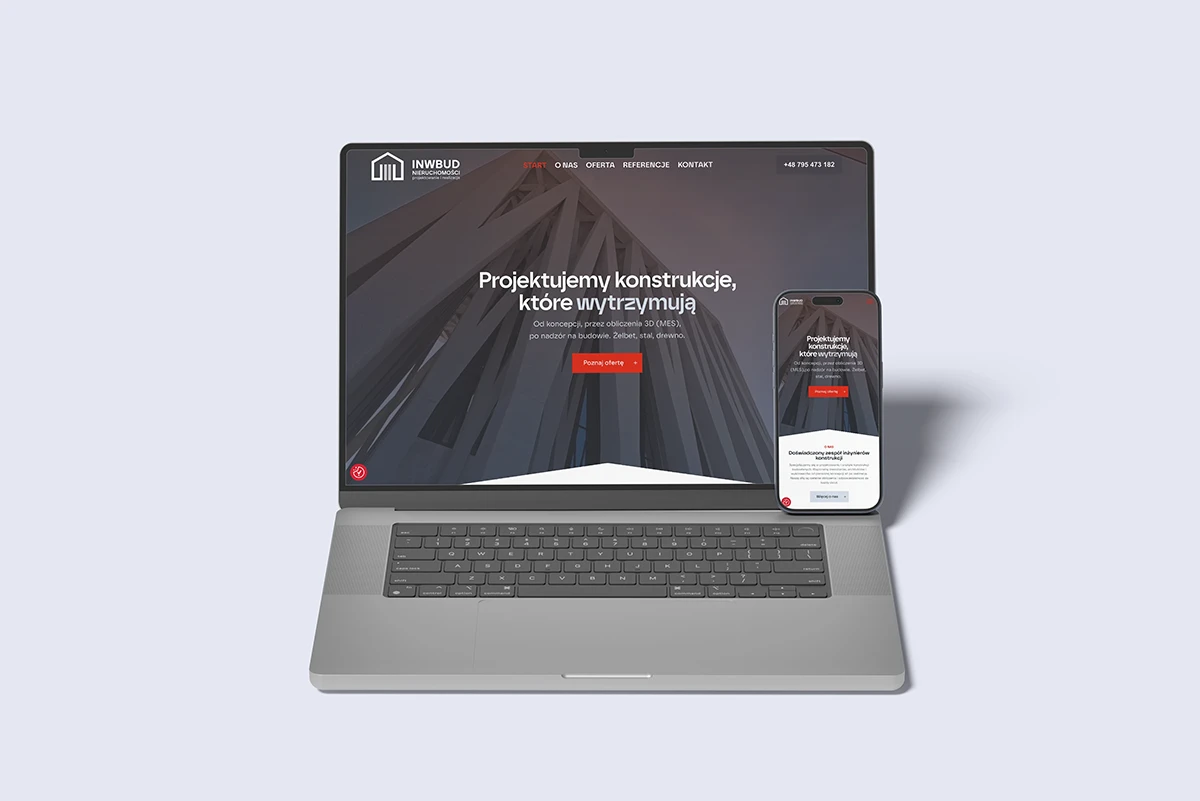 Inwbud Inwbud Strony internetowe Wrocław - Dst Design