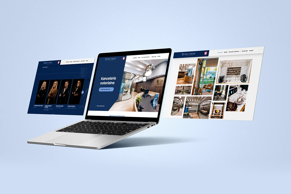 Kancelaria Boc Mazur Kancelaria Boc Mazur Strony internetowe Wrocław - Dst Design